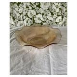 Ruffled edge serving bowl, 9.5"