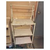 Metal shelf, 19x42x12"