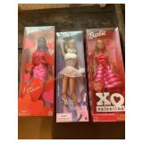 3 Barbie dolls, NIB