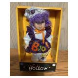 Vtg Spooky Hollow doll, 9", NIB
