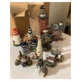 Misc. lighthouse decor
