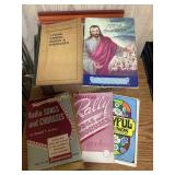 Vtg gospel songbooks, Sword of the Lord, etc.