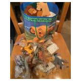 Misc. action figures- Burger King Lions King,