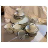 30+ pc. Queens Royal China- plates, cups, saucers,