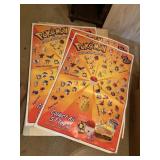 4 Vtg Pokï¿½mon posters, 22x33"