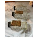 3 Vtg candy treat auto jars