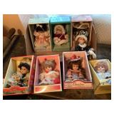 8 Misc. dolls, Kimberly, Christina, Caroline