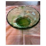 E O Brody Co. M2000 Emerald green scalloped bowl