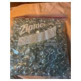 300+ clear decorating marbles in gal bag