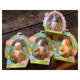 4 Mattel Kelly dolls, Easter