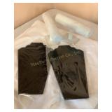 2 Black necklace display cards, @2.5ï¿½H, NIP & 2