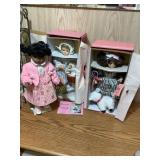 3 Porcelain dolls, Seymour Mann A