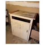 Wooden cabinet, as is, 31.5x27x24"
