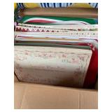 30+ placemats, holiday, plain, etc, some show wear