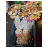 Easter decor- wreaths w/tote