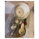 Misc. lot- kitchen utensils, etc.