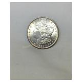 1896 Morgan Silver Dollar coin