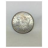 1889 Morgan Silver Dollar coin