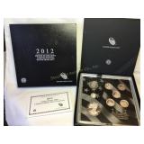 8 PC 2012 US Mint Limited Edition Silver Proof