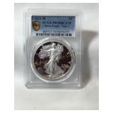 2021 (W) Silver Eagle - type 2 PR70