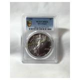 1990 Silver Eagle Dollar Coin MS68