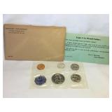 5 PC 1957 (P) US Mint Proof set sealed