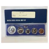 5 PC 1966 US Special Mint Set w/case