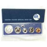 5 PC 1967 US Special Mint Set w/case