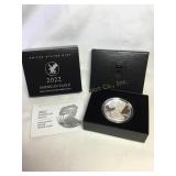2022 US Mint American Eagle 1 oz. Silver proof