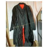 Blauer Mens long reversible rain jacket, 2XL+