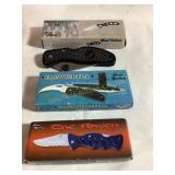 4 Pen knives- Frost Cutlery, The Raven, H