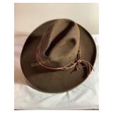 Vtg Stetson Mens cowboy western hat, Old West