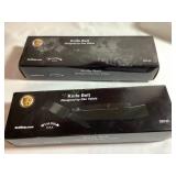 2 Knife Belts by Dan Valois, NIB