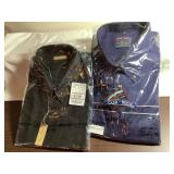 2 Mens LS shirts, 2XL, 3XL, tall, NIP