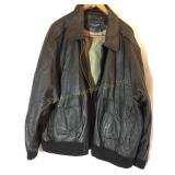 Menï¿½s Cougar genuine leather jacket size 4XL