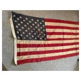 Vtg US flag, 3x5", Everwear cotton, Martins Flag