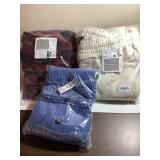 Menï¿½s clothing- sweatpants, sweater, flannel