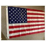US flag, unbranded, blended material, 3x5ï¿½