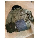 Mens clothing, shirts, polyester lined jacket