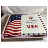 QP - quality products US flag, 3x5ï¿½, embroidered