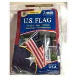 Annin Grommet style US flag, NIP, 3x5 ft, nylon