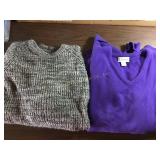 2 Menï¿½s sweaters Izod 3XLT & Barnaby 3X