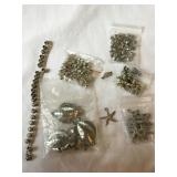 70+ Costume jewelry making beads & charms -
