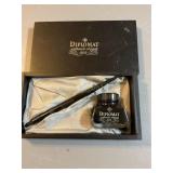 Diplomat dip pen  and ink in wood box