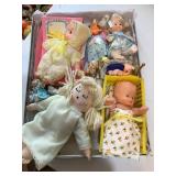 Small baby dolls, etc.