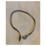 925 Italy bracelet, 7", .07 oz.