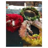 Holiday wreaths, easter, St. Patrick