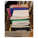 Misc. school supplies-composition books,