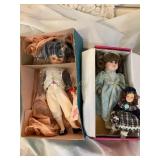 3 Vtg dolls, Napoleon, etc.