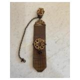 Austin & Stone gold filled mesh ribbon pocket